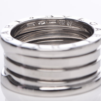Bulgari 18K White Gold B.Zero1 Four-Band Ring 57 8 5 of 5