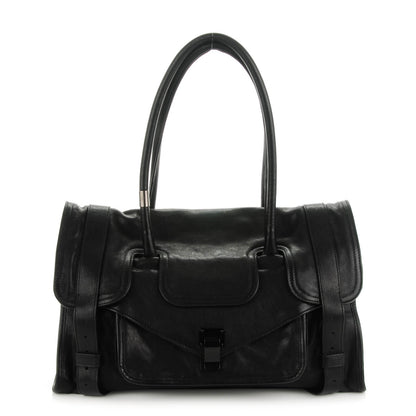 Proenza Schouler Lambskin Small PS1 Keep All Black 1 of 9