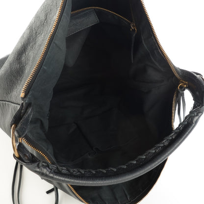 Balenciaga Agneau Classic Hardware Day Hobo Black 7 of 7