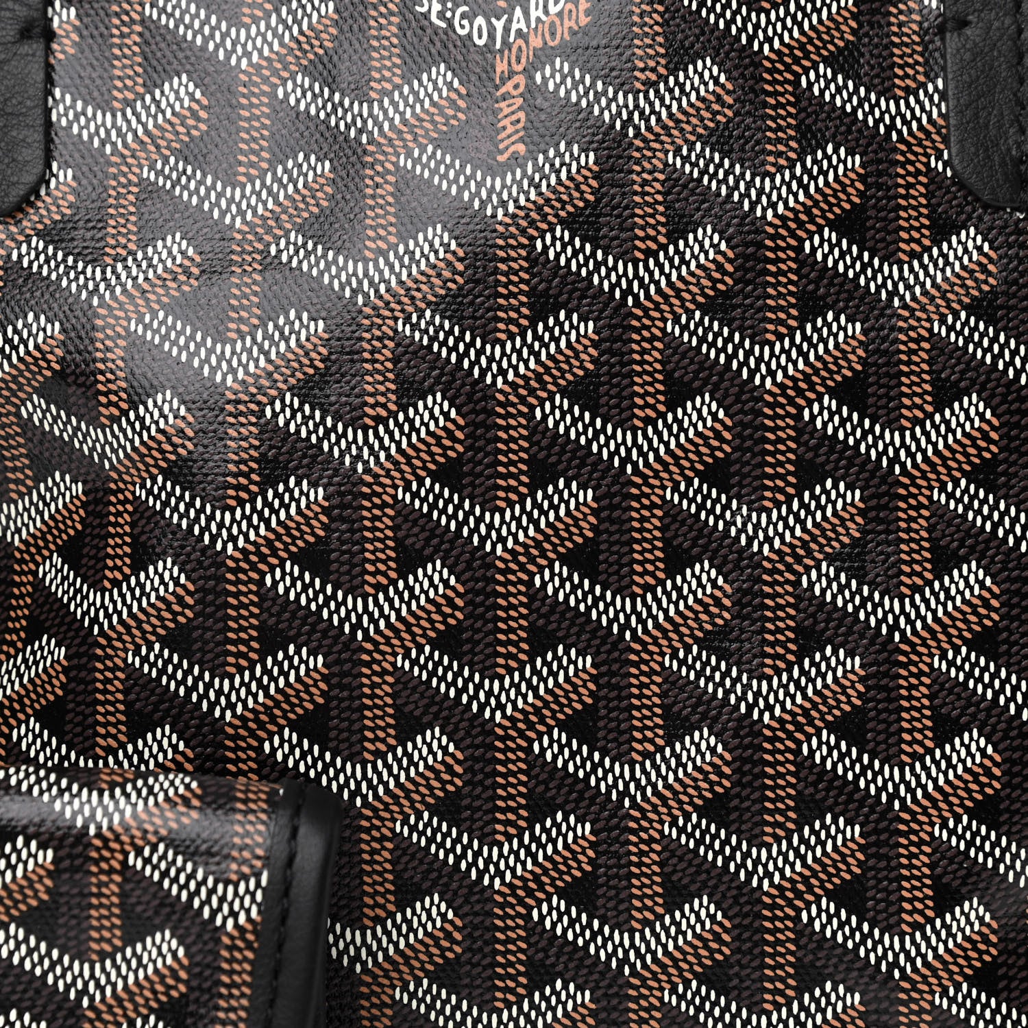 Goyard Goyardine Reversible Mini Anjou Black 8 of 10