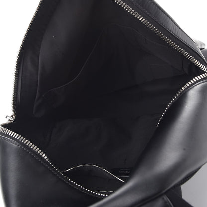 Fendi Nylon Vitello Liberty Face No Words Backpack Black 5 of 16