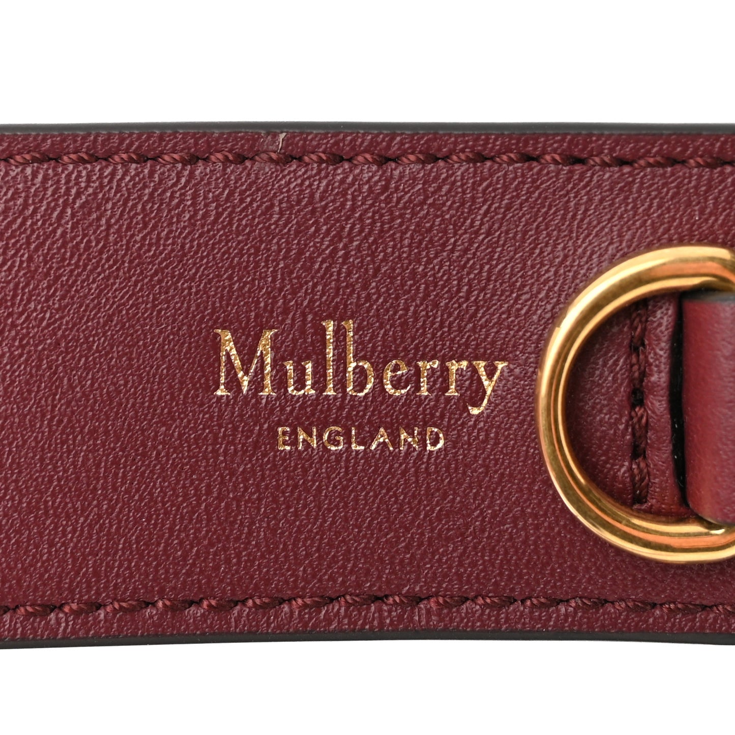 Calfskin Canvas Print Small Iris Tote Crimson