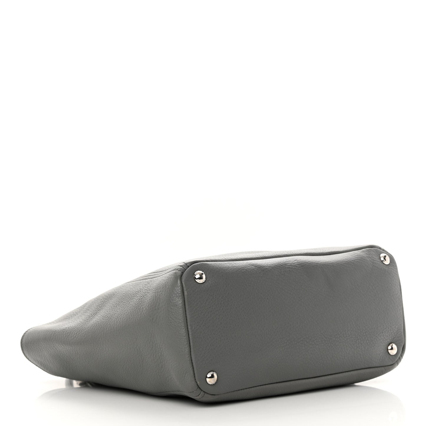 Vitello Daino Side Pocket Tote Marmo