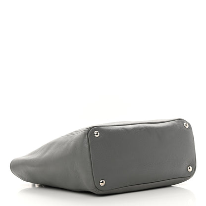 Prada Vitello Daino Side Pocket Tote Marmo 4 of 18