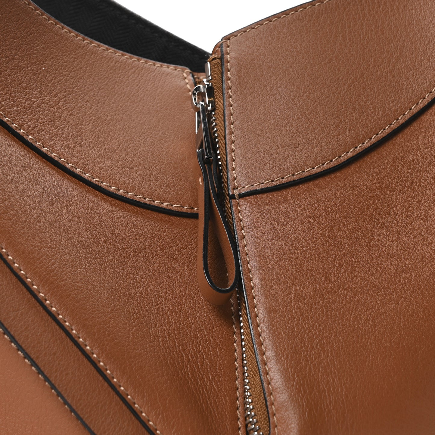 Calfskin Small Hammock Shoulder Bag Tan