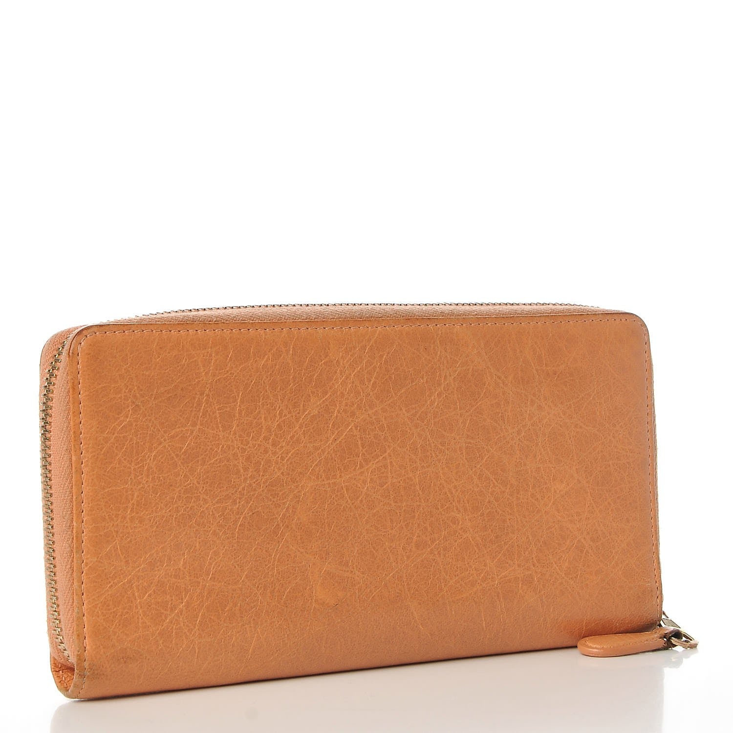 Balenciaga Agneau Giant 12 Rose Gold Hardware Continental Zip Around Wallet Rose Blush 3 of 12