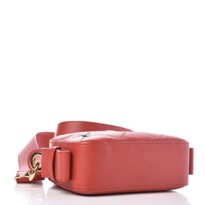 Chloe Smooth Calfskin Little Horses Embroidered Shoulder Bag Earthy Red 4 of 9