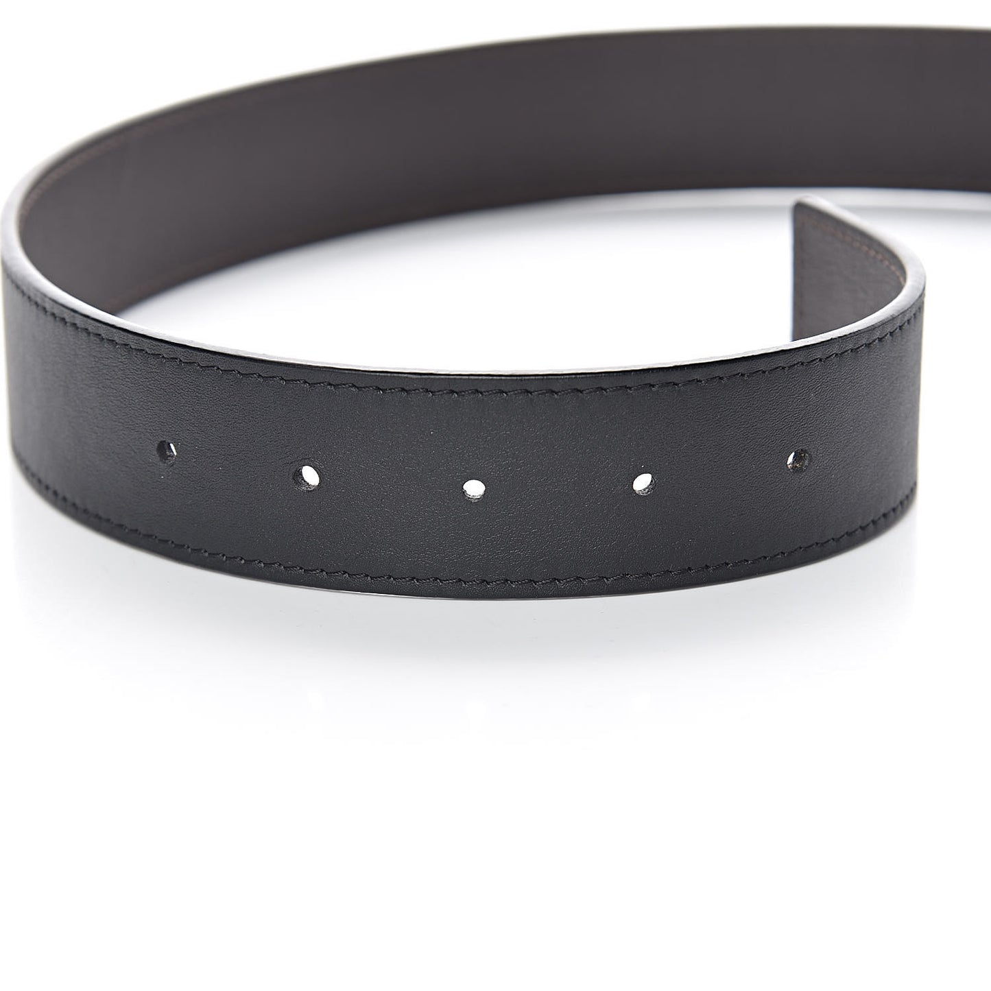 Calfskin LV Montana Belt 90 36 Black