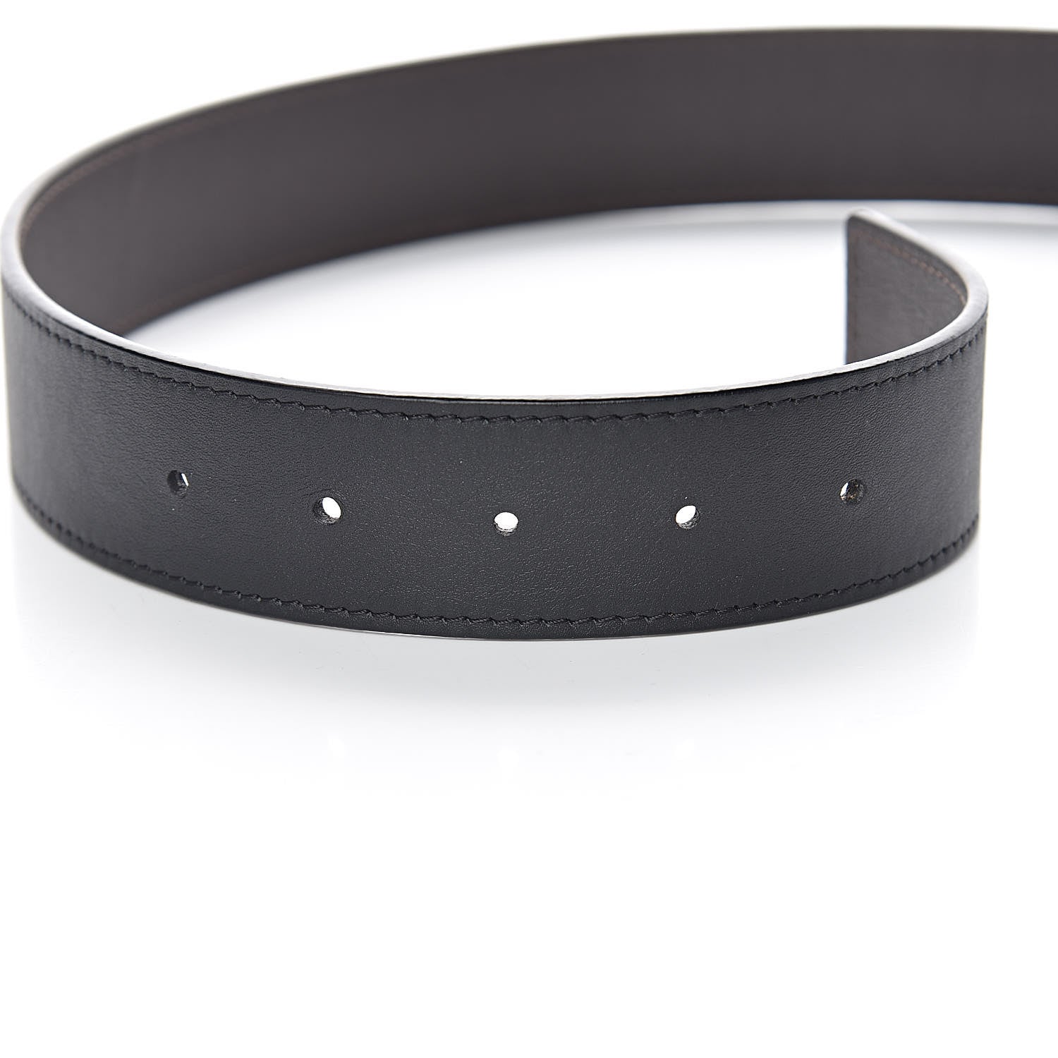 Louis Vuitton Calfskin LV Montana Belt 90 36 Black 6 of 7