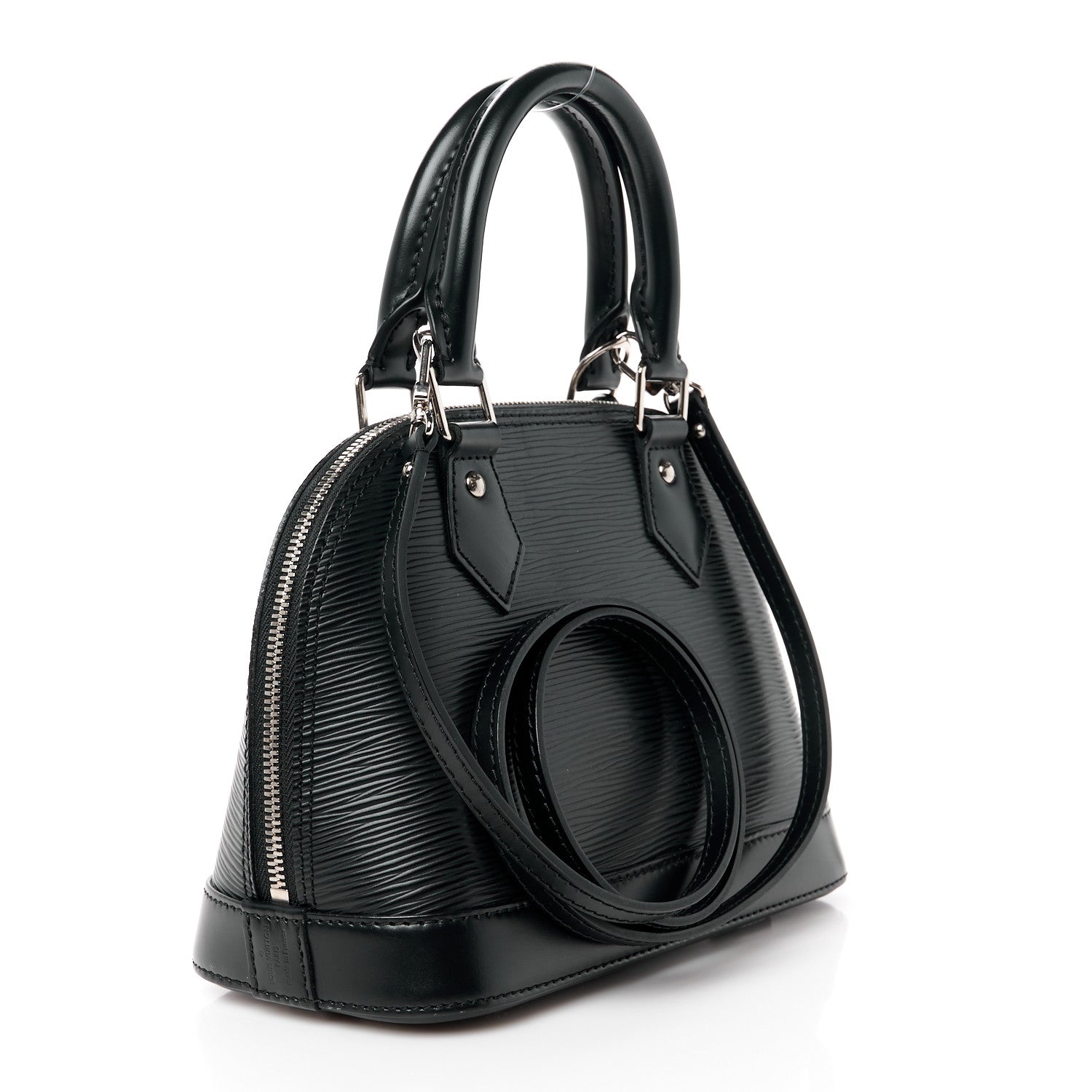 Louis Vuitton Epi Alma BB Black 3 of 13