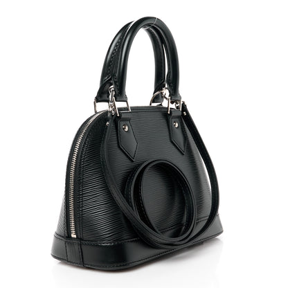 Louis Vuitton Epi Alma BB Black 3 of 13