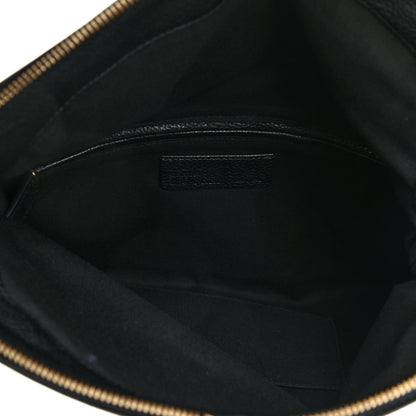 Alexander McQueen Grainy Calfskin Padlock Skull Clutch Black 5 of 7