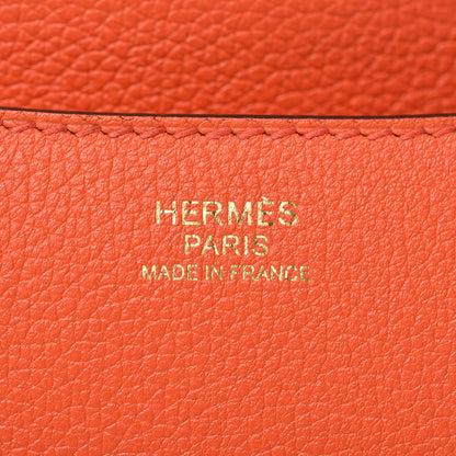 Hermes Evercolor Constance 24 Orange Poppy 6 of 24