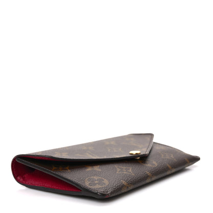 Louis Vuitton Monogram Jeanne Wallet Fuchsia 5 of 11