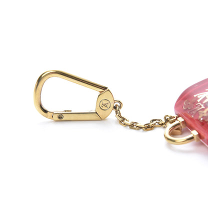 Louis Vuitton Resin Inclusion Speedy Bag Charm Key Chain Pomme D'Amour 3 of 5