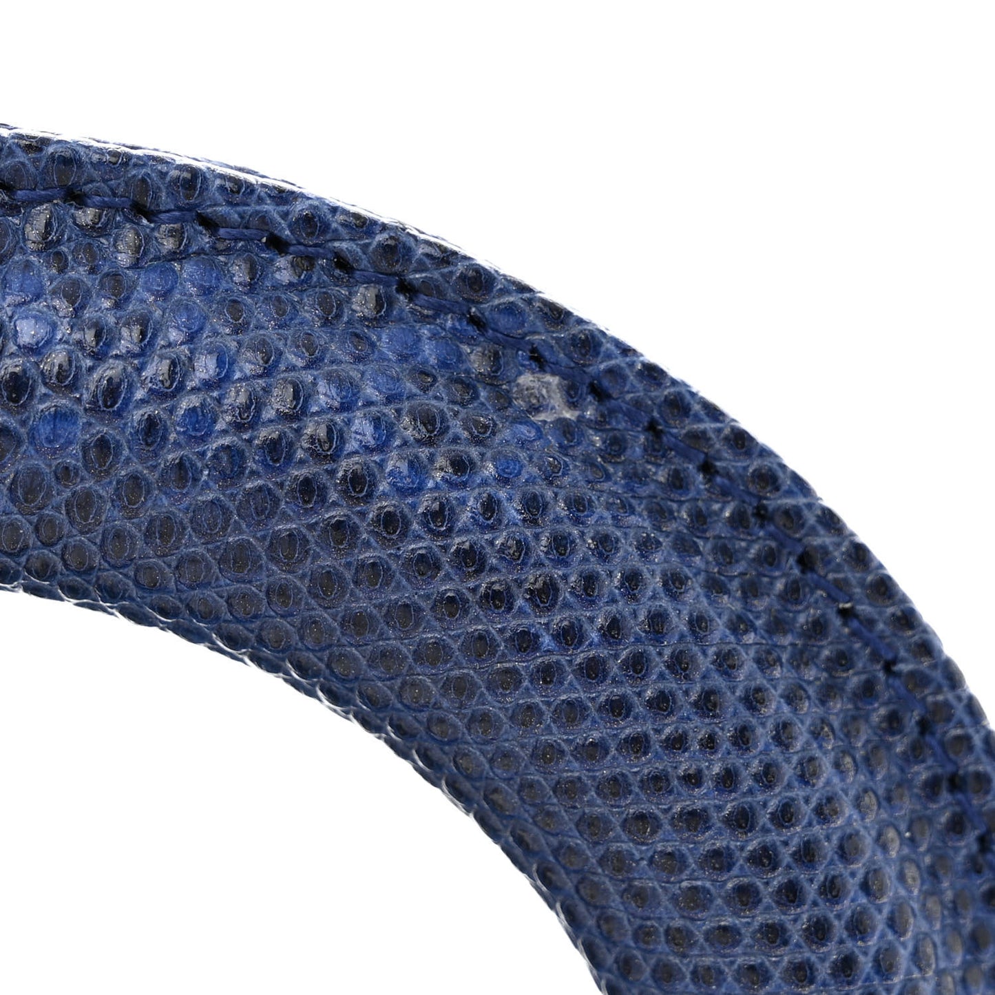 Lizard Gradient Mini Lady Dior Blue