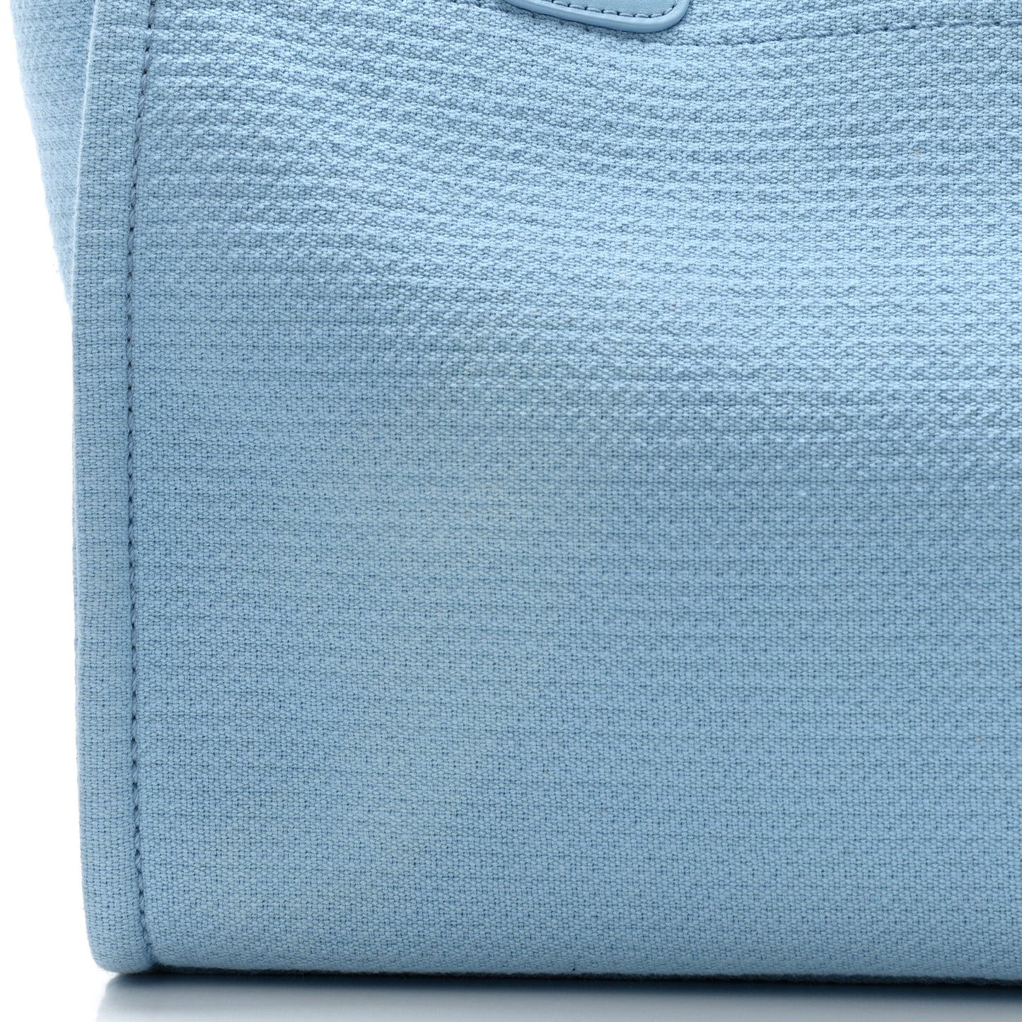 Mixed Fibers Small Deauville Tote Light Blue