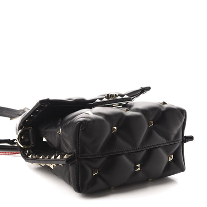 Valentino Garavani Nappa Mini Candystud Top Handle Bag Black 4 of 9
