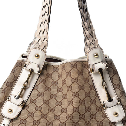 Gucci Monogram Small Pelham Shoulder Bag Off White 9 of 14