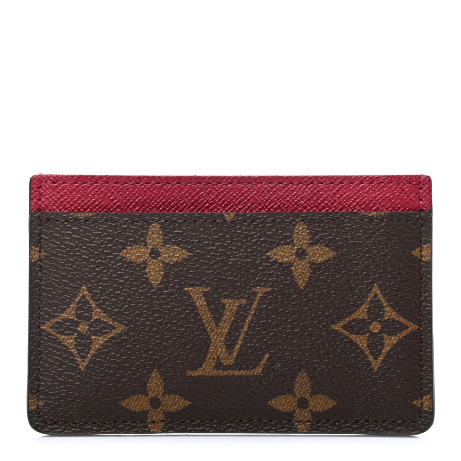 Louis Vuitton Monogram Card Holder Fuchsia 1 of 7