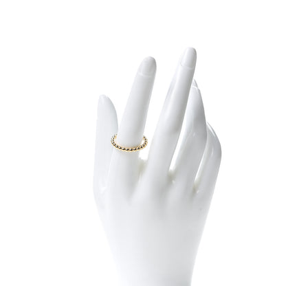Van Cleef & Arpels 18K Yellow Gold Medium Perlee Ring 58 8.25 2 of 6