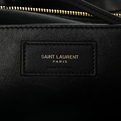 Saint Laurent Lambskin Matelasse Monogram Large Jamie 4.3 Black 5 of 9