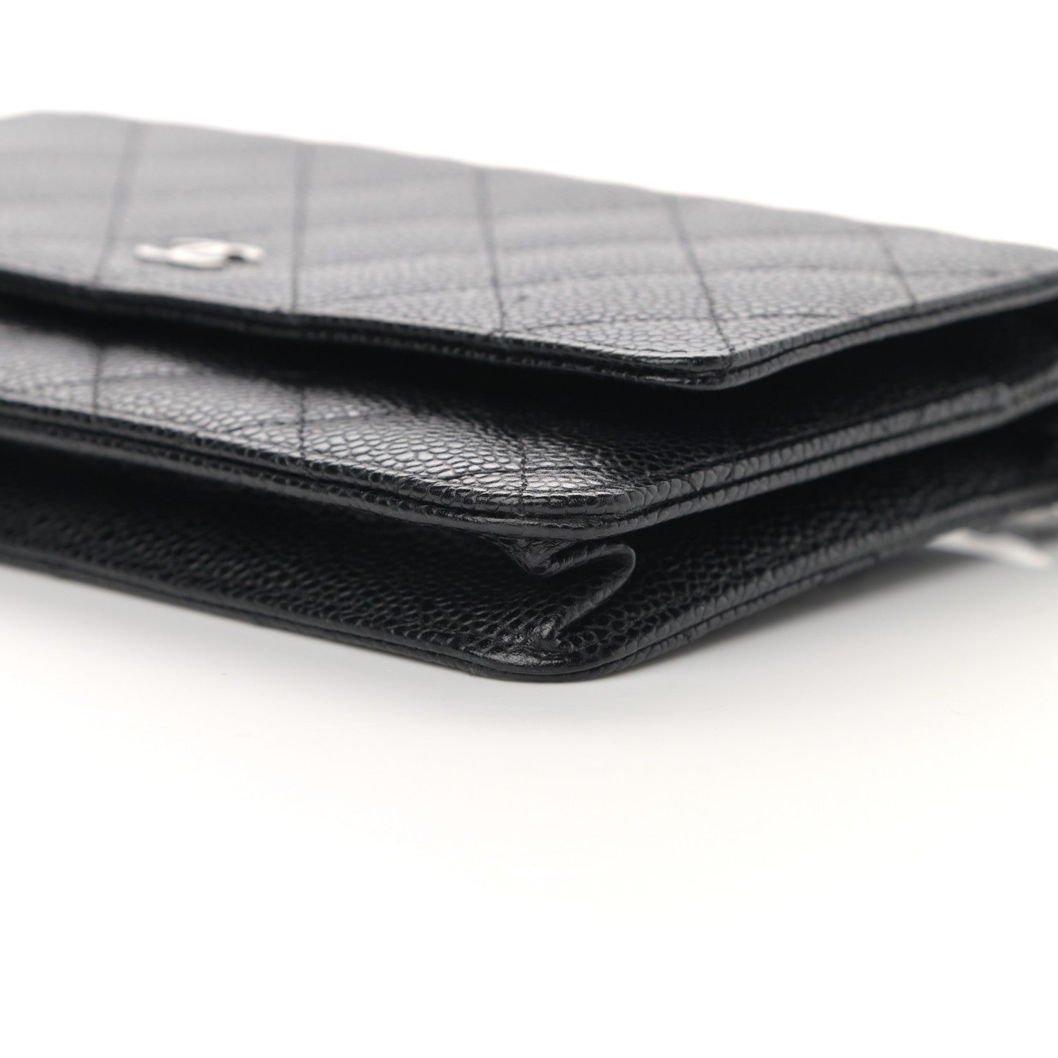 Chanel Caviar Quilted Wallet On Chain WOC Black 11 of 13