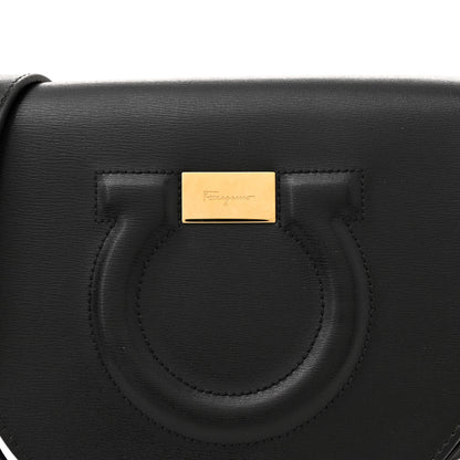 Salvatore Ferragamo Calfskin Gancini City Crossbody Black 7 of 10