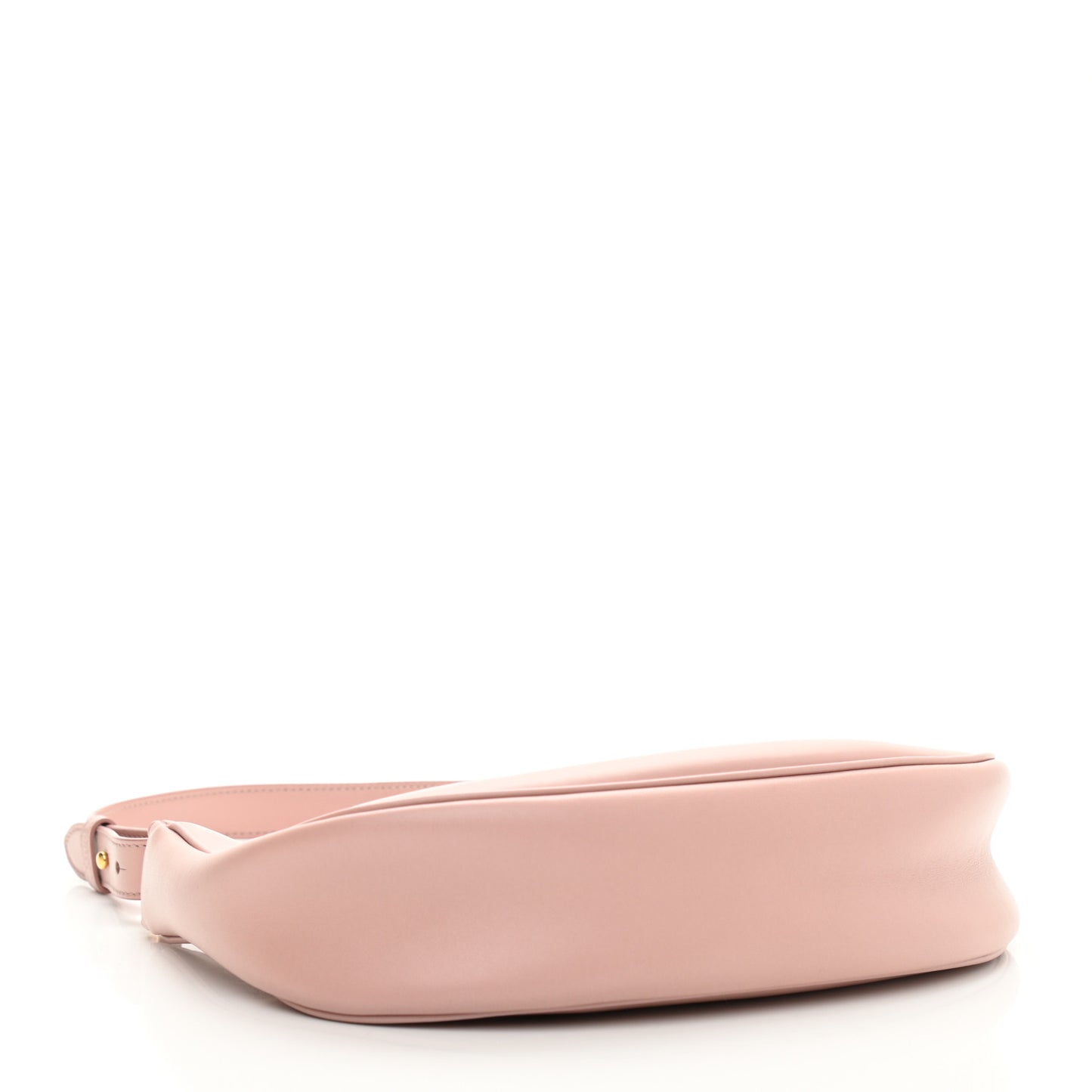 Smooth Calfskin Ava Shoulder Bag Rose Vintage