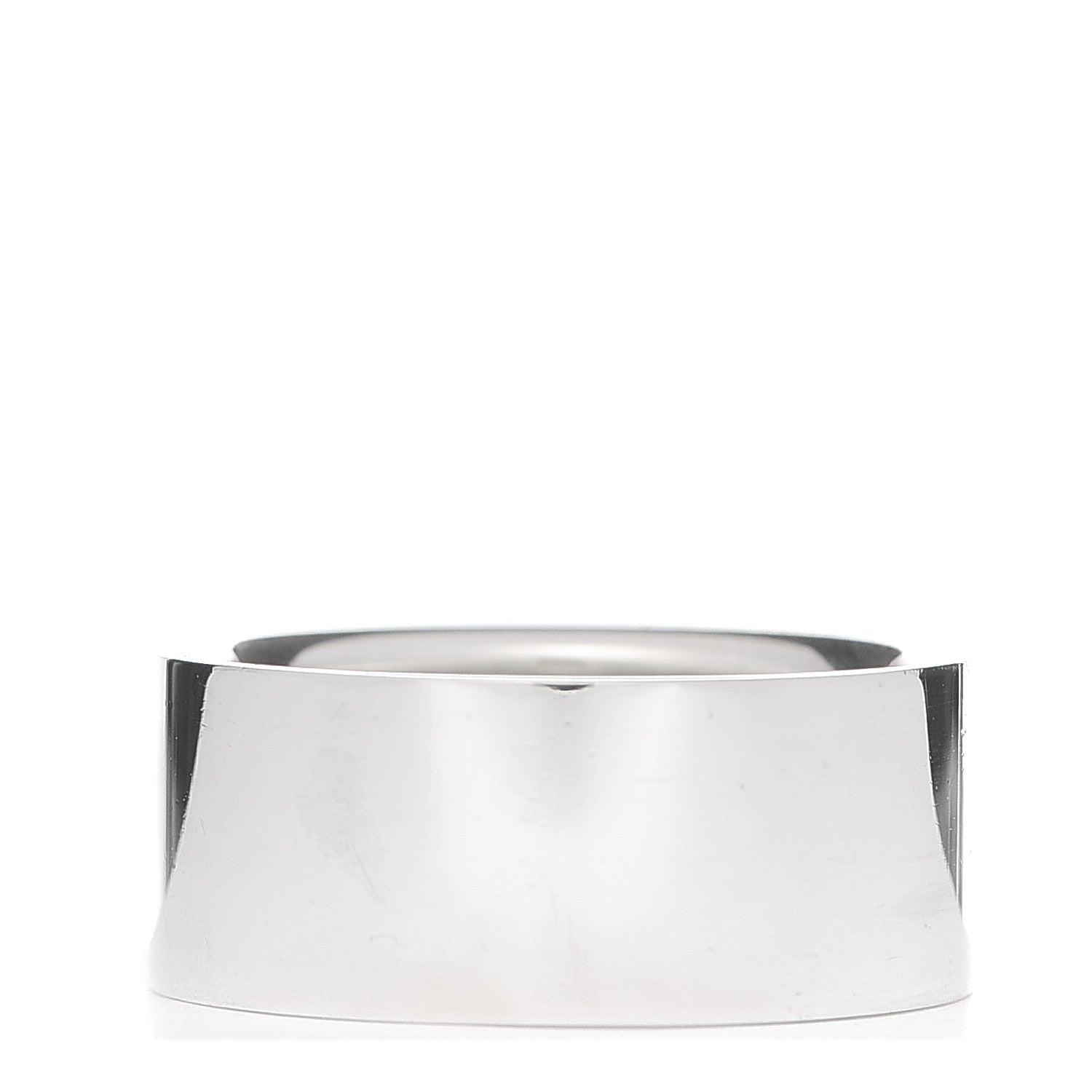 Gucci Sterling Silver Signature Band Ring 56 7.75 3 of 4