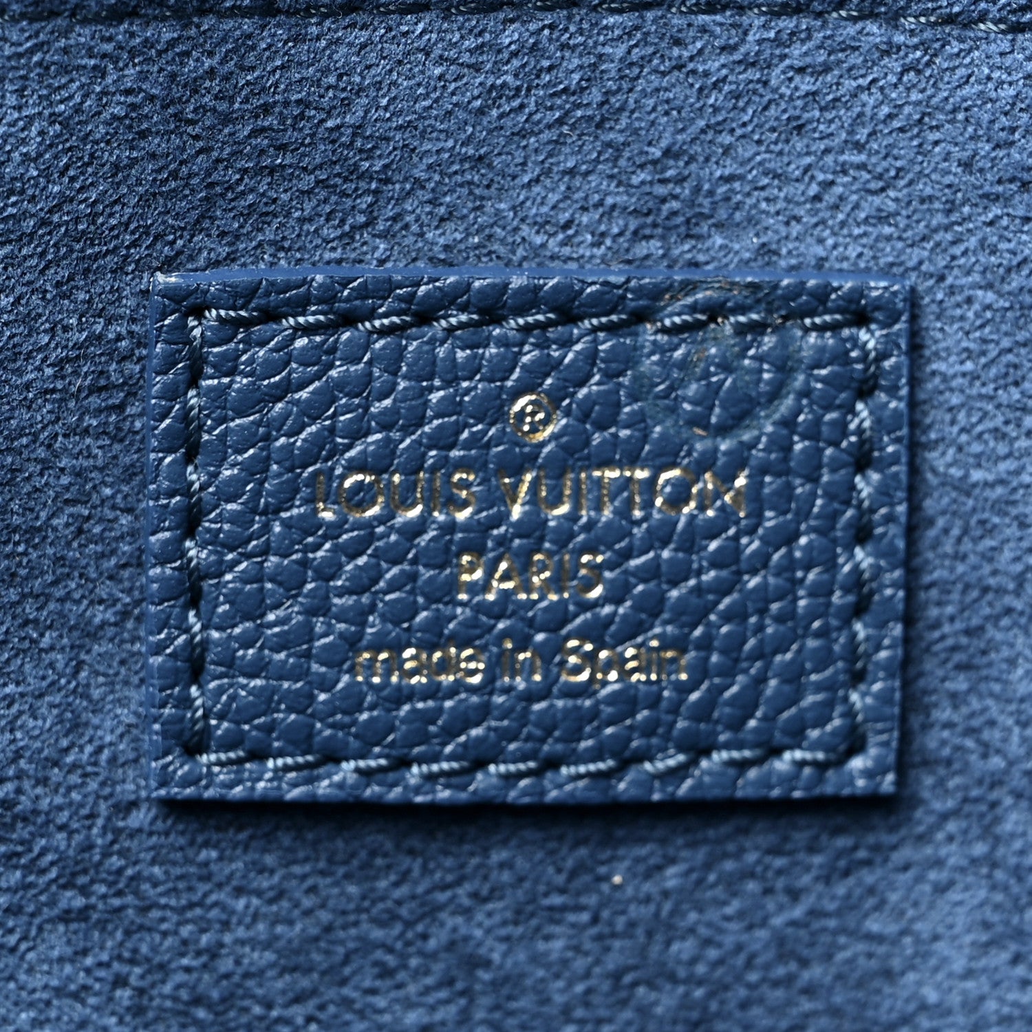 Louis Vuitton Empreinte Monogram Giant Neverfull MM Degrade Bleu 8 of 10