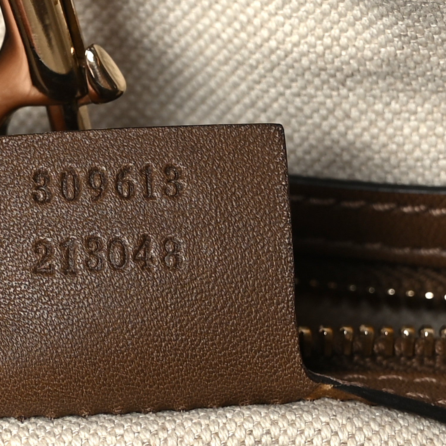 Gucci GG Supreme Monogram Medium Nice Tote Brown 7 of 10