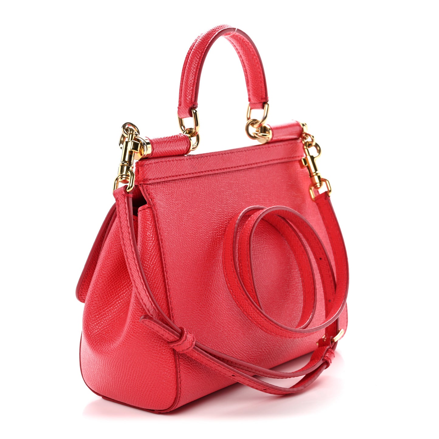 Dauphine Small Miss Sicily Satchel Roso