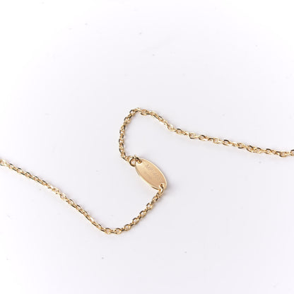 Louis Vuitton Essential V Necklace Gold 8 of 8