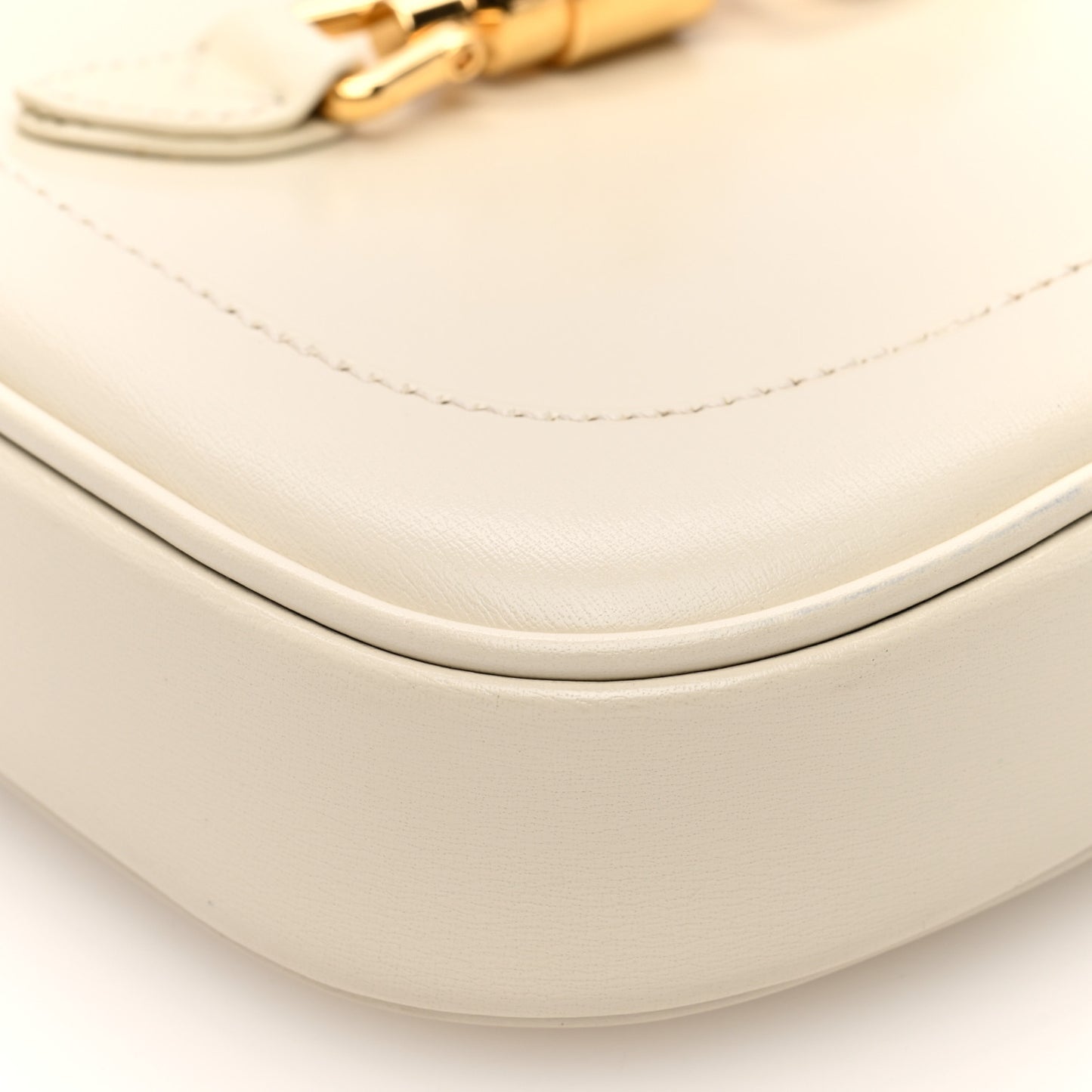 Boarded Dyana Lux Calfskin Mini Jackie 1961 Hobo Mystic White
