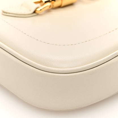 Gucci Boarded Dyana Lux Calfskin Mini Jackie 1961 Hobo Mystic White 10 of 10