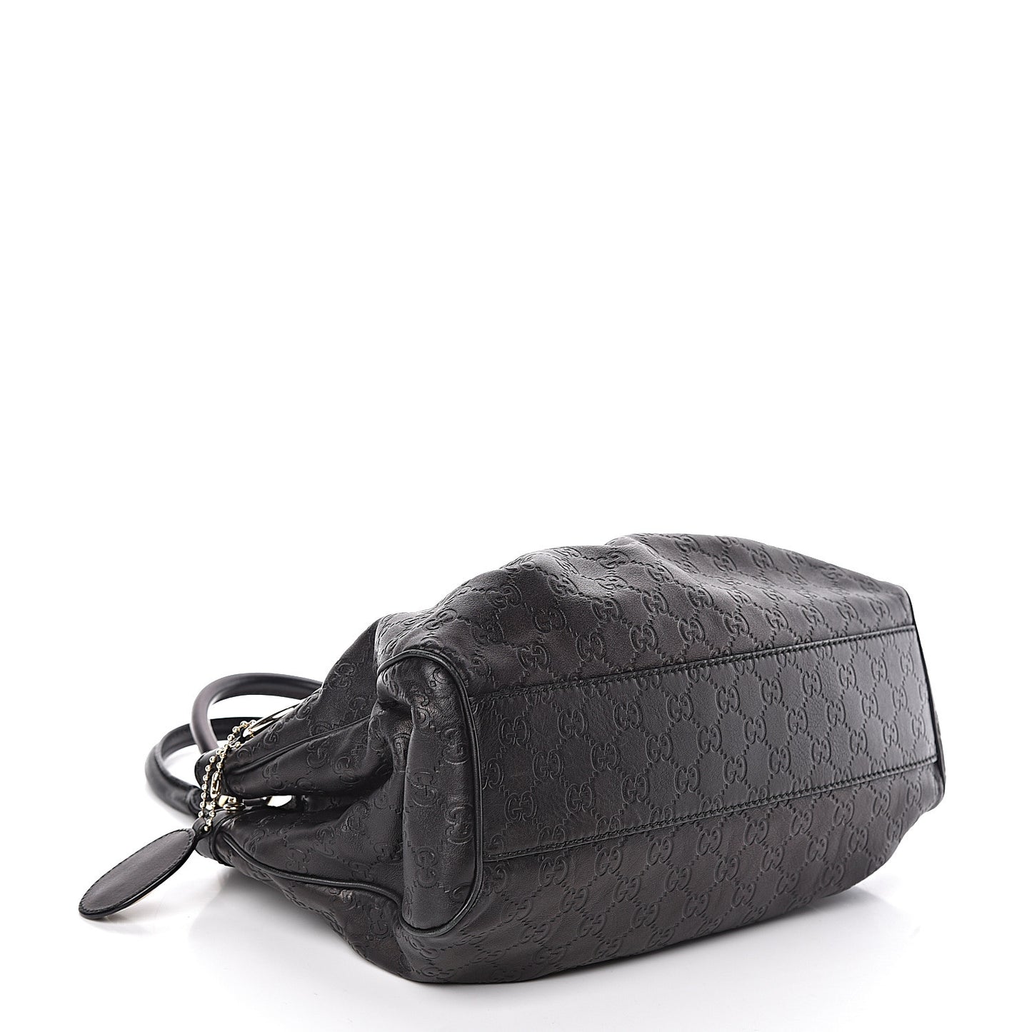Guccissima Medium Sukey Tote Black