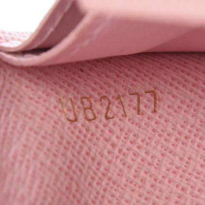 Louis Vuitton Damier Ebene Rosalie Coin Purse Rose Ballerine 7 of 7