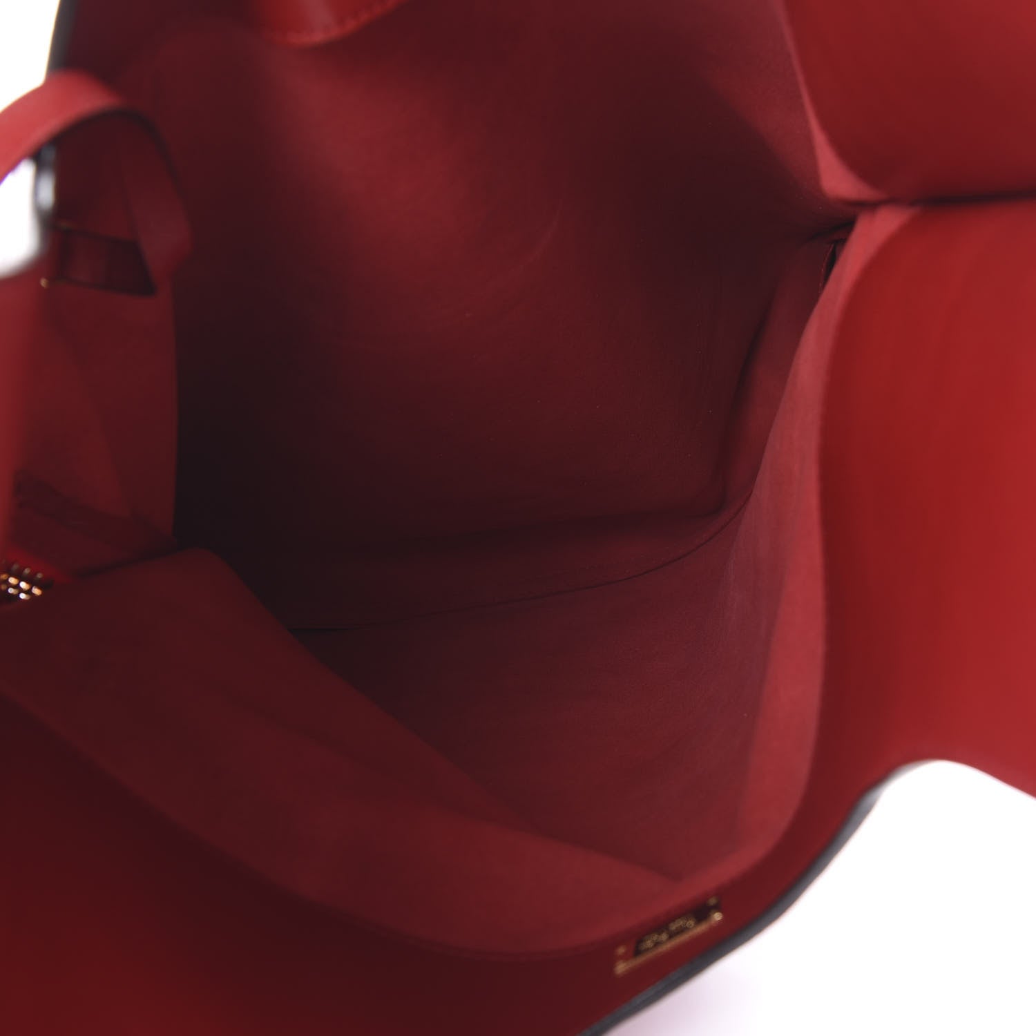 Tom Ford Ramskin Large Alix Padlock Zip Shoulder Bag Flame Red 6 of 17