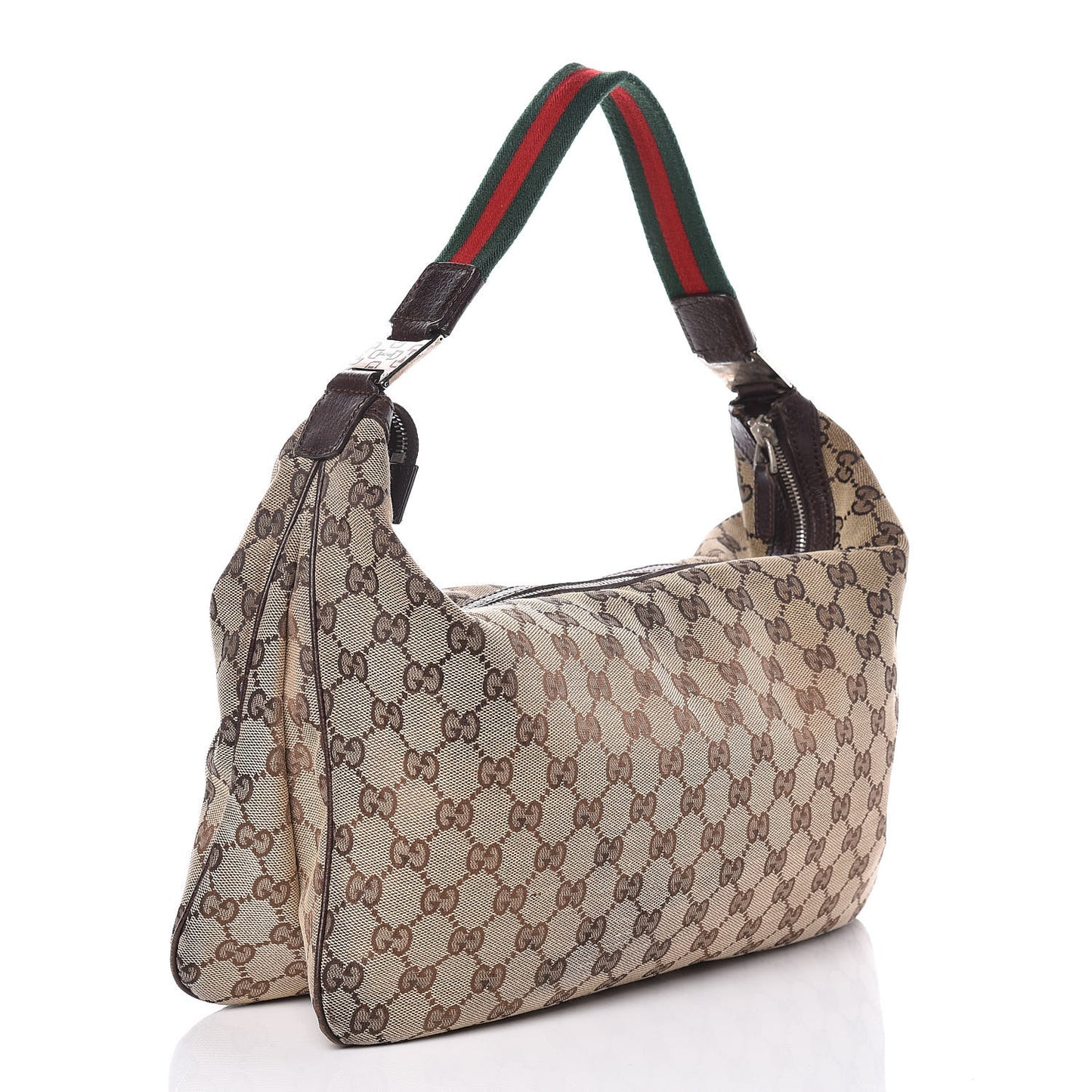 Monogram Medium Pop Hobo Dark Brown