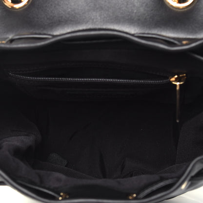 Chanel Calfskin Quilted Mini Urban Spirit Backpack Black 5 of 9
