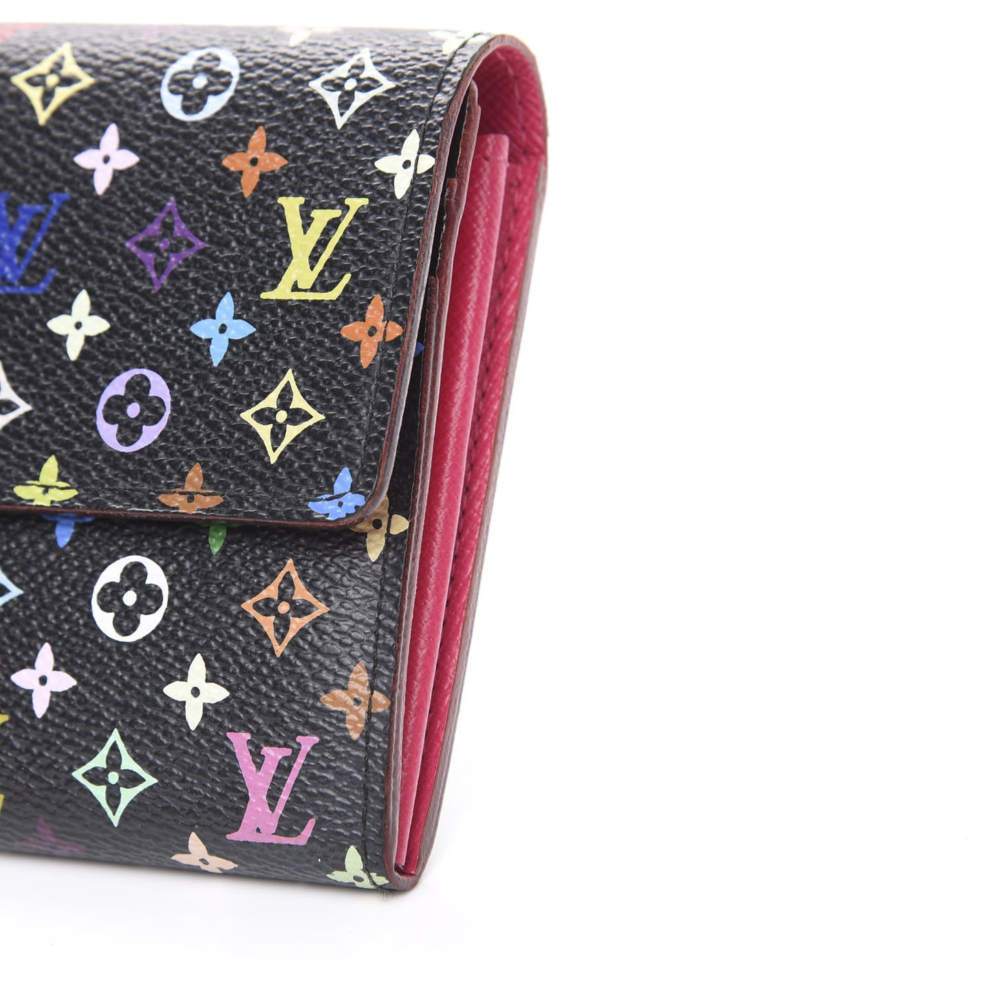 Monogram Multicolor Sarah Wallet Black Grenade