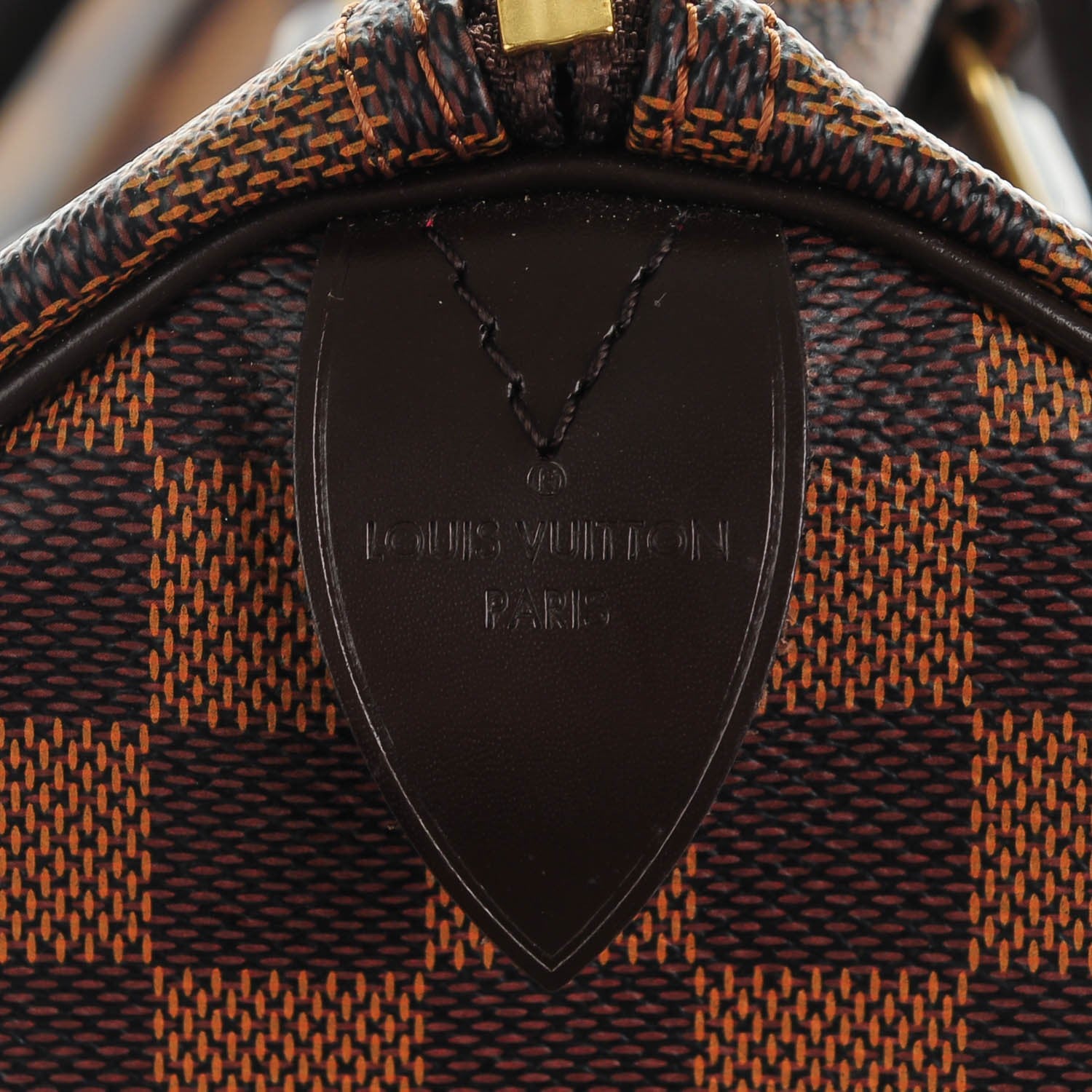 Louis Vuitton Damier Ebene Speedy 35 8 of 8