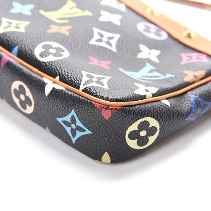 Louis Vuitton Monogram Multicolor Pochette Accessories Black 11 of 14