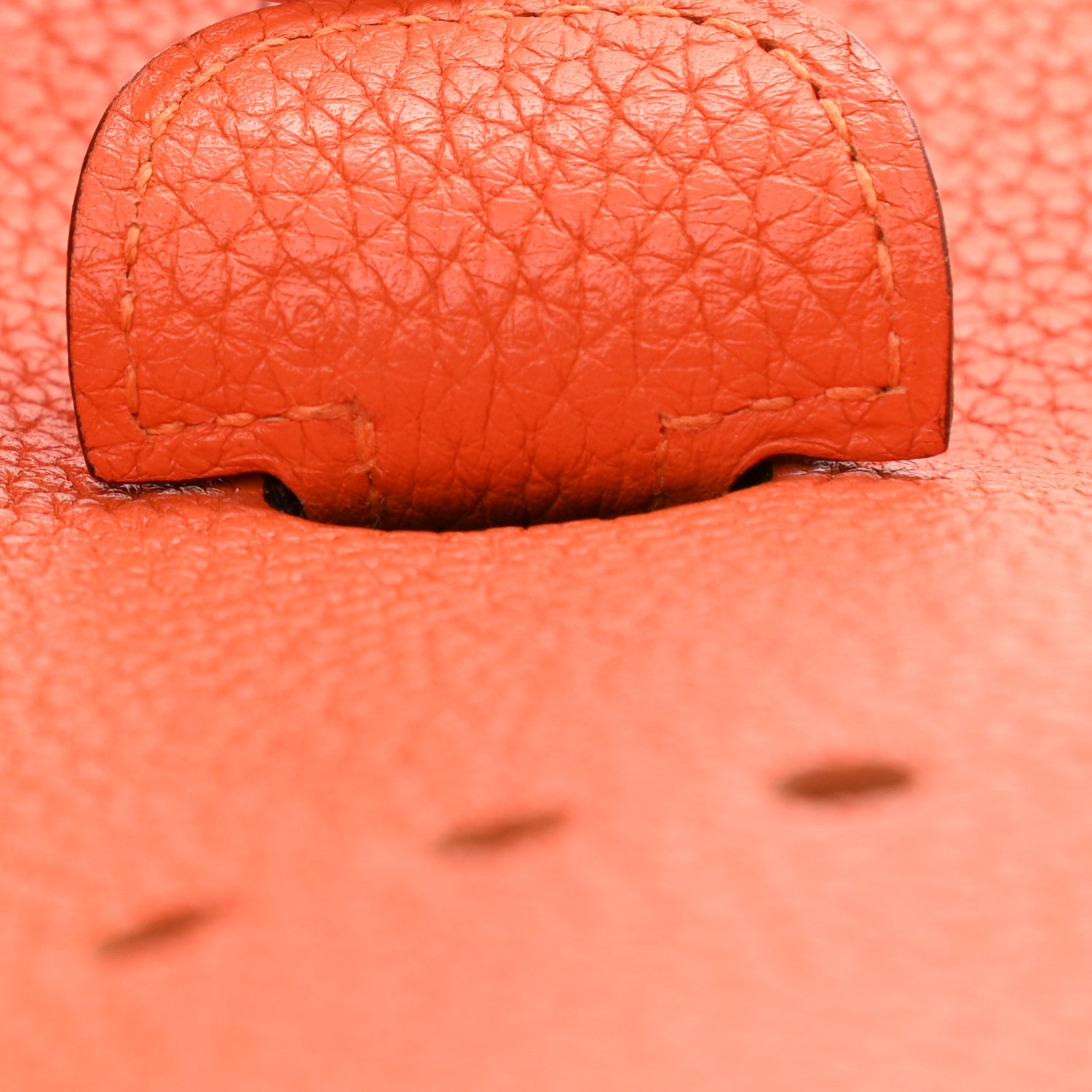 Hermes Taurillon Clemence Evelyne III GM Orange 7 of 18