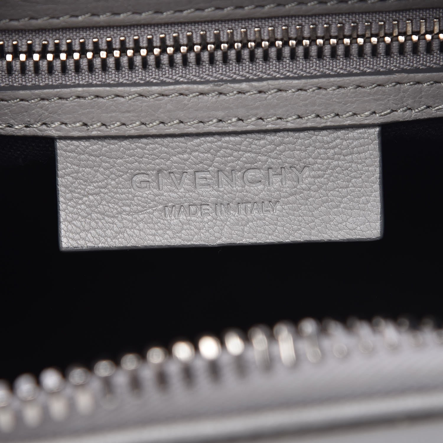 Givenchy Sugar Goatskin Mini Antigona Pearl Grey 6 of 9