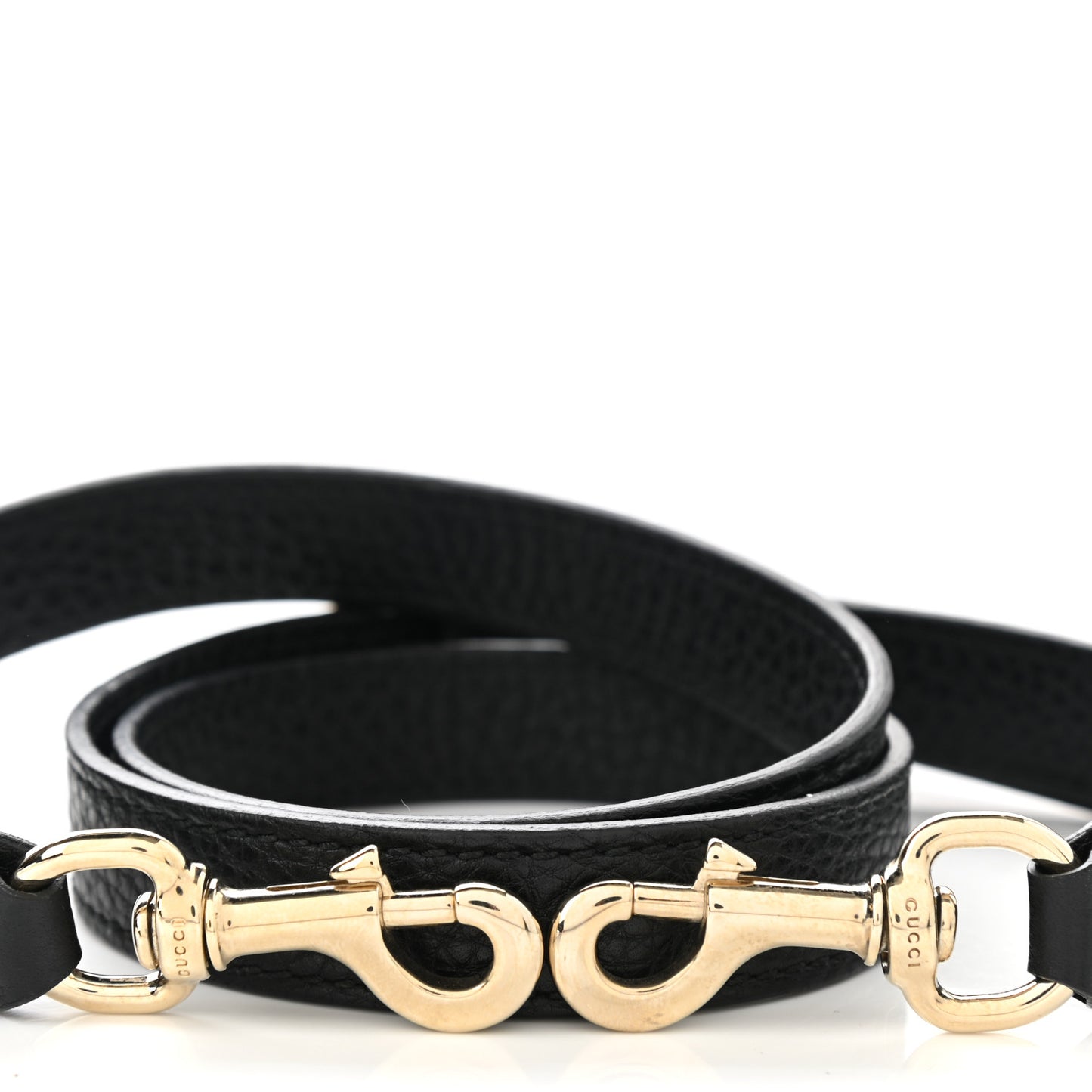 Calfskin Adjustable Shoulder Strap Black