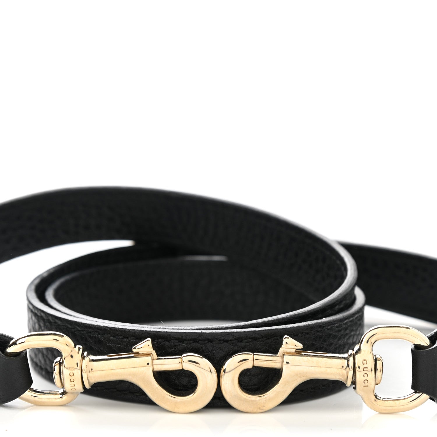 Gucci Calfskin Adjustable Shoulder Strap Black 3 of 3