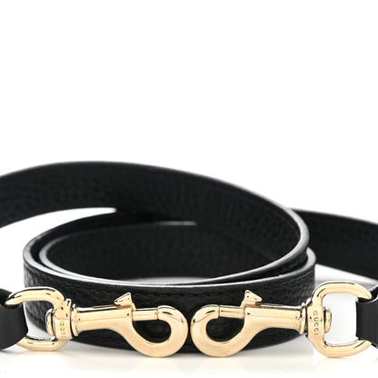 Gucci Calfskin Adjustable Shoulder Strap Black 3 of 3