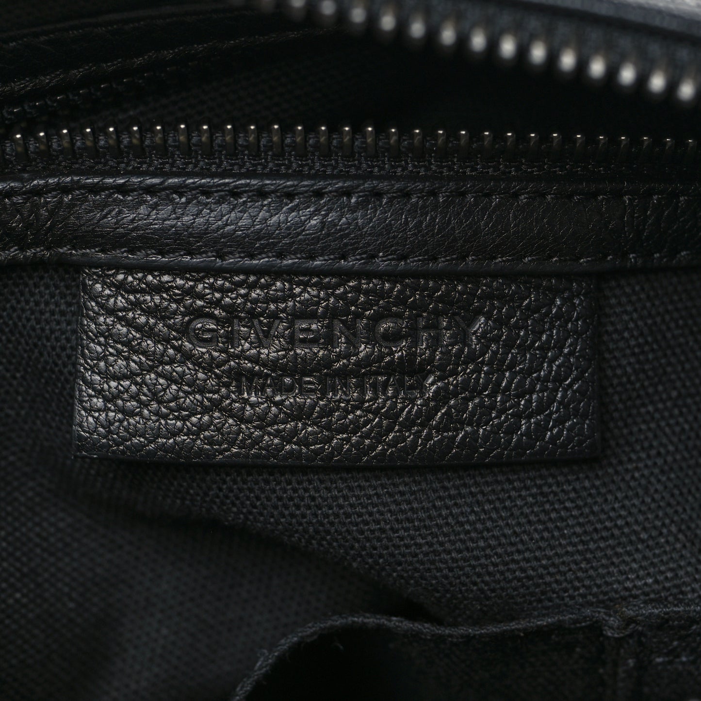 Sugar Goatskin Rivet Embellished Large Pandora Black